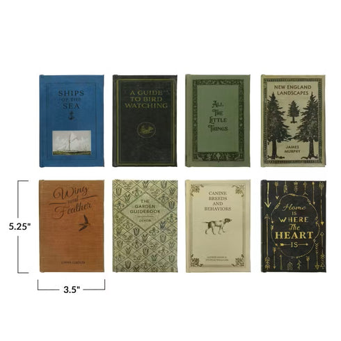 CANVAS BOOK STORAGE BOX